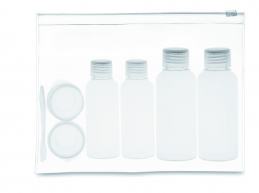 Logotrade promotional gift image of: Travelling pouch with bottles