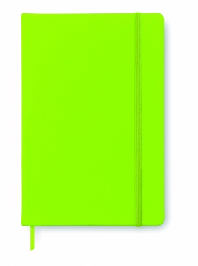 Logo trade promotional gifts picture of: A5 notebook 96 lined sheets