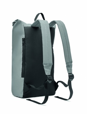 Logotrade promotional item picture of: Reflective Rolltop backpack