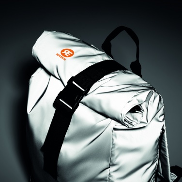 Logo trade promotional items picture of: Reflective Rolltop backpack