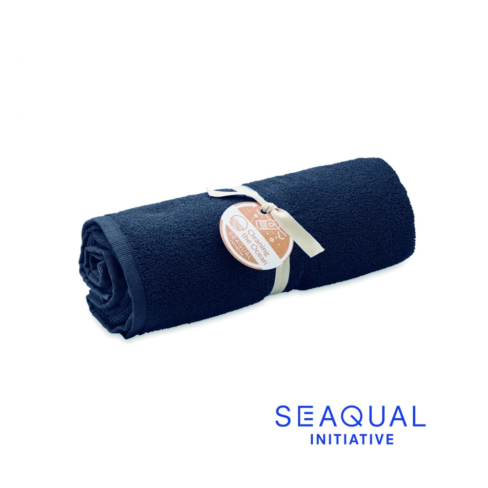 Logotrade promotional item picture of: SEAQUAL® towel 70x140cm