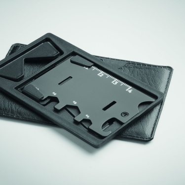 Logo trade advertising products picture of: Multi-tool pocket phone stand