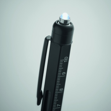 Logo trade promotional products picture of: Spirit level pen with ruler