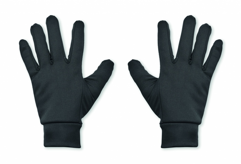 Logo trade promotional merchandise image of: Tactile sport gloves
