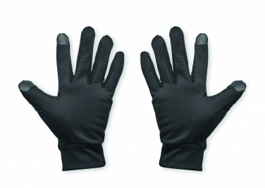 Logo trade business gifts image of: Tactile sport gloves