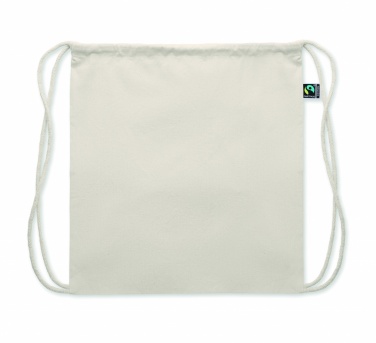 Logotrade corporate gift picture of: Drawstring bag Fairtrade