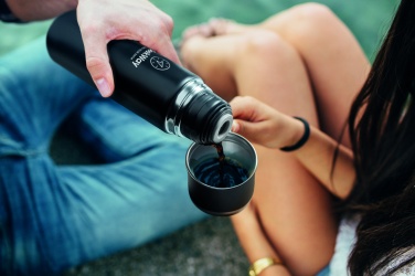 Logotrade promotional giveaway picture of: Double wall bottle and cup set