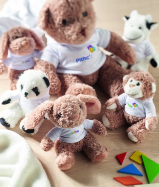 Logotrade advertising product picture of: Bunny plush wearing a hoodie