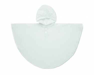 Logo trade promotional items image of: PEVA kid rain coat with hood