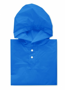 Logo trade promotional merchandise picture of: PEVA kid rain coat with hood