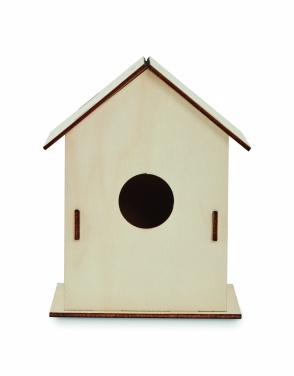 Logo trade promotional item photo of: DIY wooden bird house kit