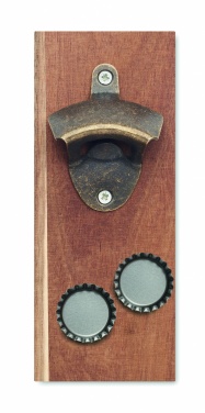 Logo trade promotional products picture of: Wall mounted bottle opener