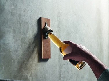 Logotrade advertising product image of: Wall mounted bottle opener