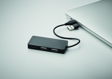 Logotrade promotional product image of: 3 port USB hub with 20cm cable
