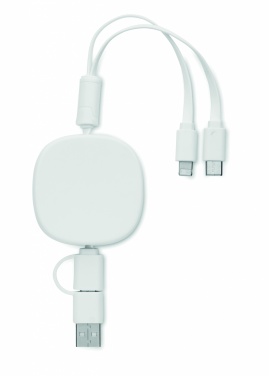 Logotrade business gifts photo of: Retractable charging USB cable