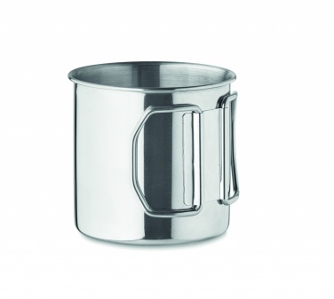 Logo trade promotional items image of: Stainless steel mug 330 ml