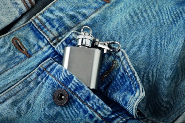 Logotrade advertising product image of: Hipflask key ring Joensuu