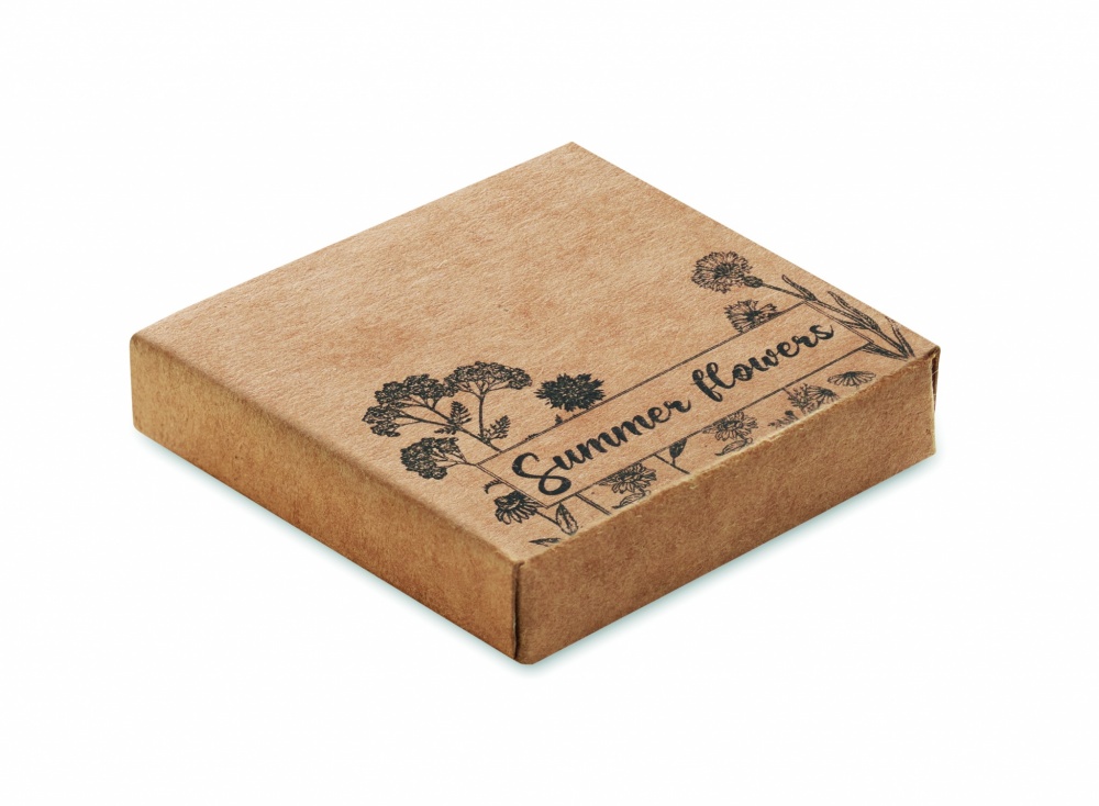 Logotrade promotional item picture of: Mix flowerseeds disc