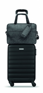 Logo trade corporate gift photo of: 15 inch RPET felt laptop bag
