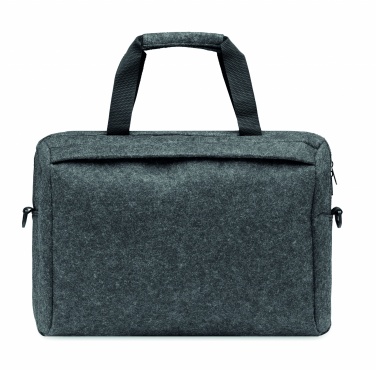 Logotrade business gift image of: 15 inch RPET felt laptop bag