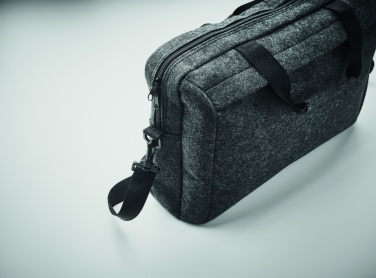 Logo trade advertising products image of: 15 inch RPET felt laptop bag