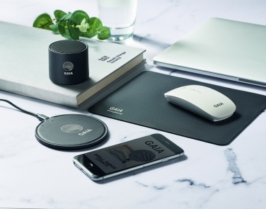 Logo trade promotional item photo of: Recycled PU wireless speaker