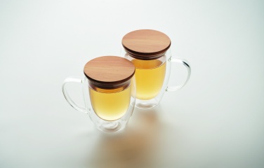 Logo trade promotional gifts picture of: Double wall borosilicate mug