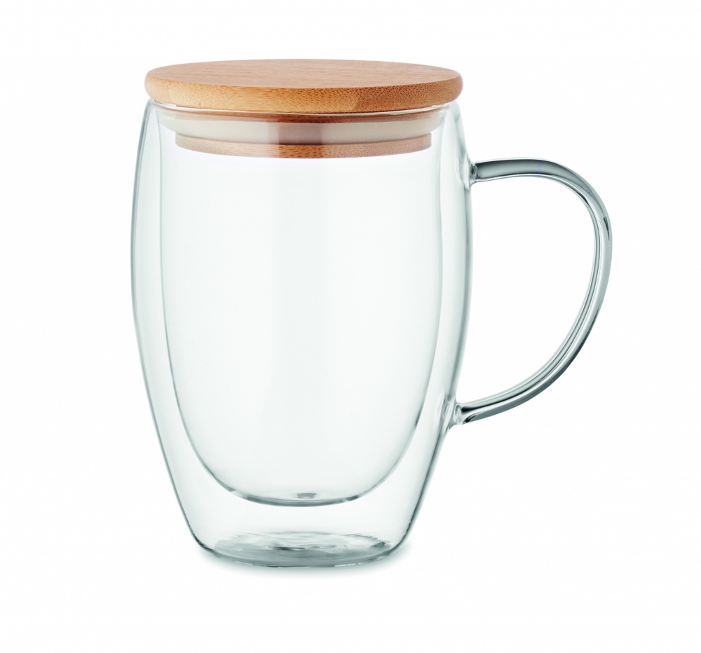 Logotrade promotional merchandise photo of: Double wall borosilicate mug