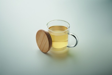 Logotrade promotional item picture of: Double wall borosilicate mug