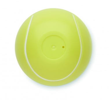 Logo trade promotional giveaways image of: Lip balm in tennis ball shape