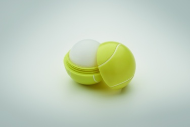 Logotrade business gifts photo of: Lip balm in tennis ball shape