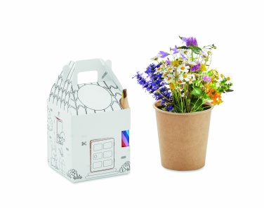 Logo trade promotional merchandise image of: House shaped seeds grow set