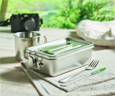 Logotrade promotional item picture of: Stainless steel lunch box
