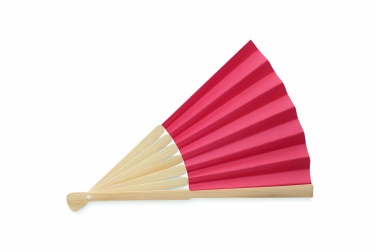 Logo trade business gifts image of: Manual fan flag design