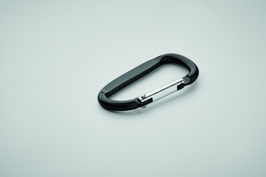 Logotrade advertising products photo of: Carabiner clip in aluminium.