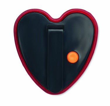 Logo trade promotional product photo of: Heart shaped reflector light