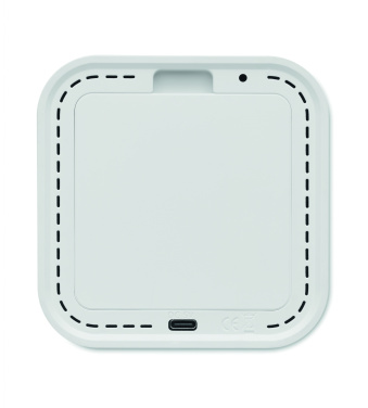 Logo trade promotional items image of: Recycled ABS/RPET alarm clock Stuttgart