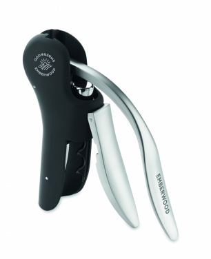 Logo trade advertising products image of: Automatic lever corkscrew