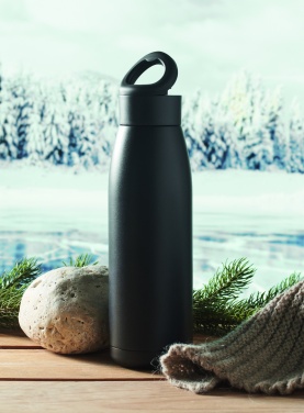 Logotrade promotional giveaway image of: Heat-cool double wall bottle