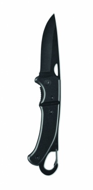 Logo trade corporate gifts image of: Aluminium foldable knife