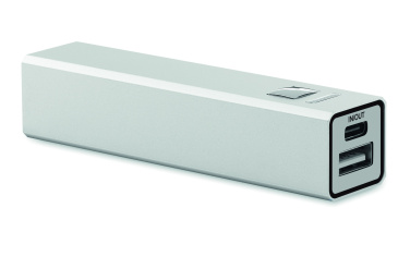 Logo trade advertising products image of: Power bank 2600 mAh