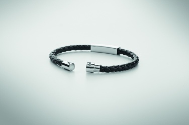 Logotrade corporate gifts photo of: Braided faux leather bracelet