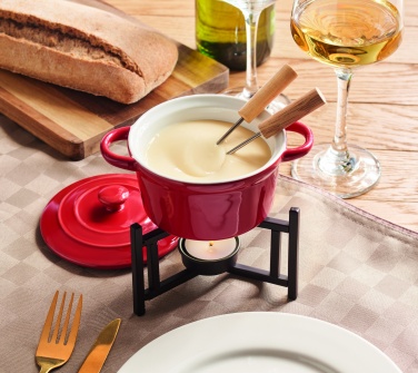 Logo trade promotional giveaway photo of: Ceramic fondue set 300 ml