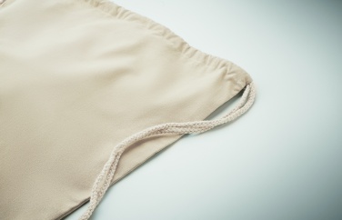 Logo trade promotional products picture of: Recycled cotton drawstring bag