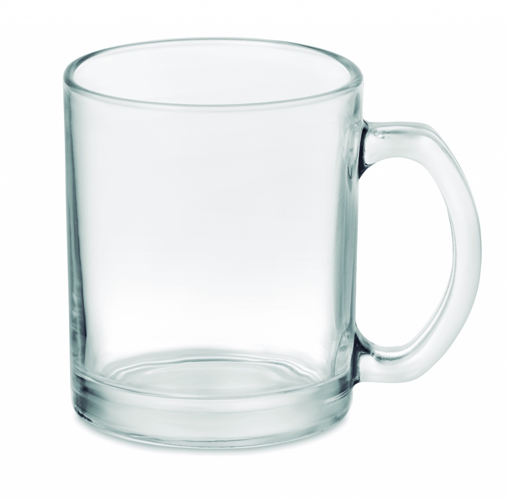 Logo trade promotional gifts picture of: Glass sublimation mug 300ml