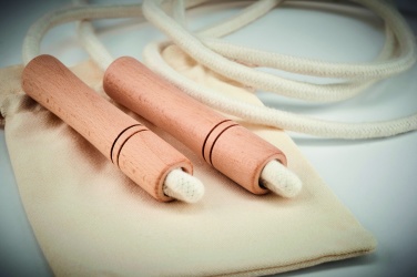 Logo trade promotional giveaways image of: Cotton skipping rope