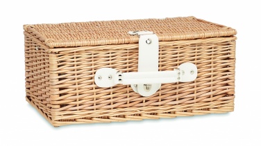 Logotrade corporate gift picture of: Wicker picnic basket 2 people