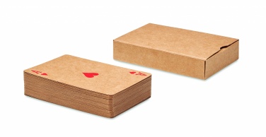 Logo trade promotional products image of: Recycled paper playing cards