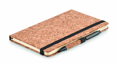 Logotrade promotional product image of: A5 cork notebook with pen