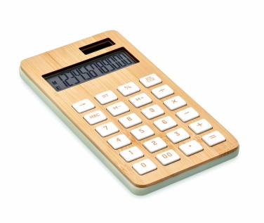 Logotrade business gift image of: 12 digit bamboo calculator